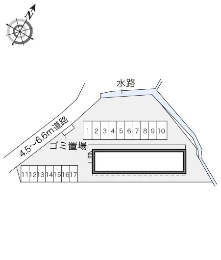 ★手数料０円★茅野市玉川　月極駐車場（LP）